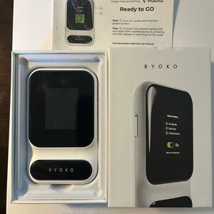 Black Portable Wi-Fi Router